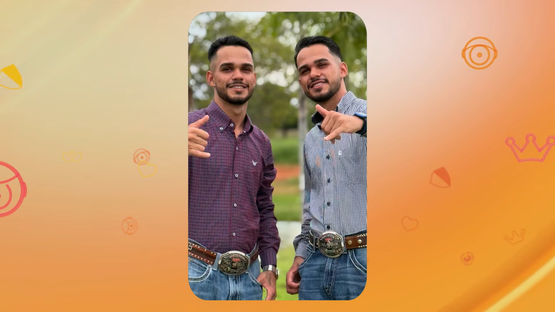 Os irmãos gêmeos do BBB 25