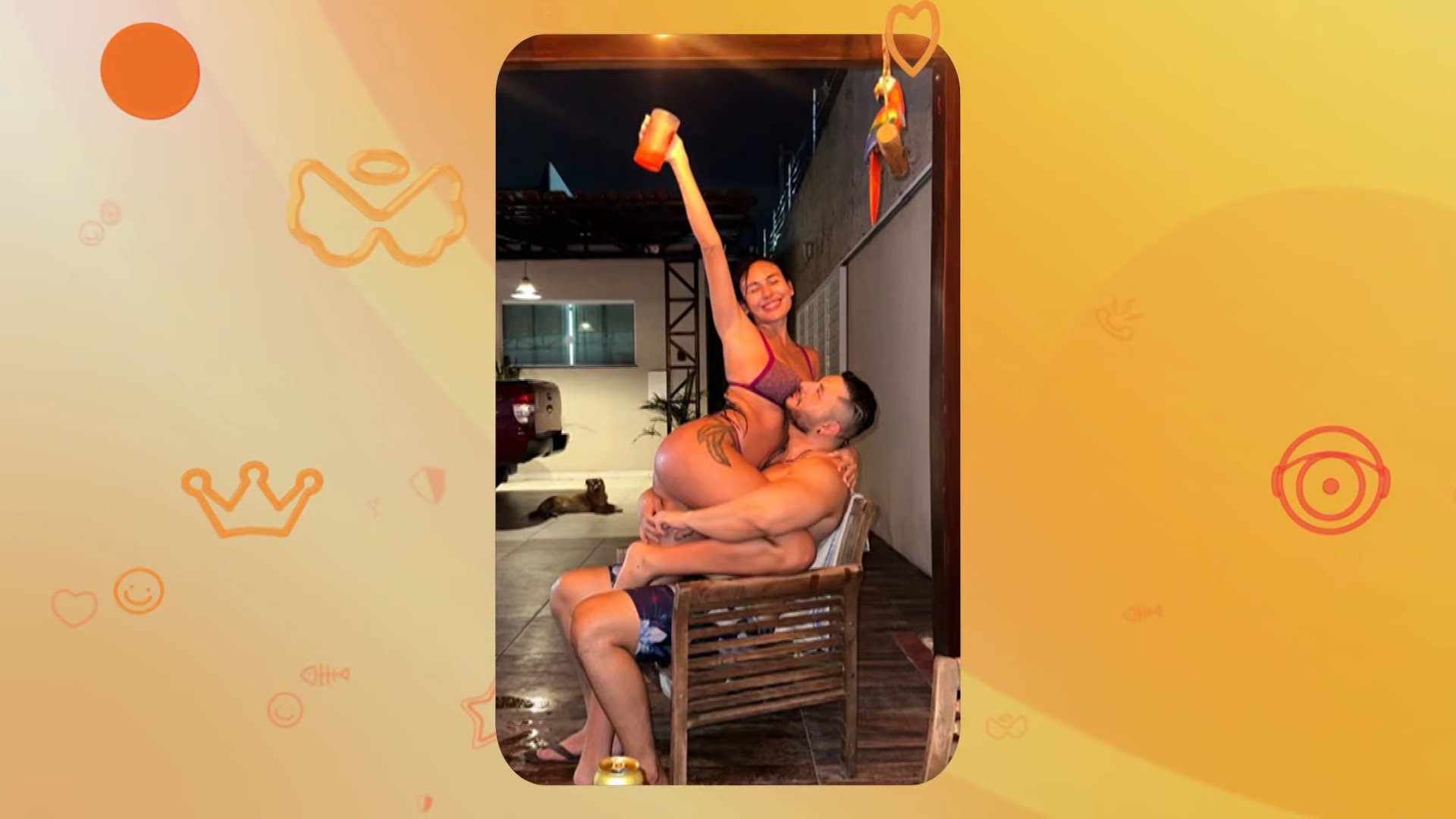 Arleane e Marcelo, o casal do BBB 25