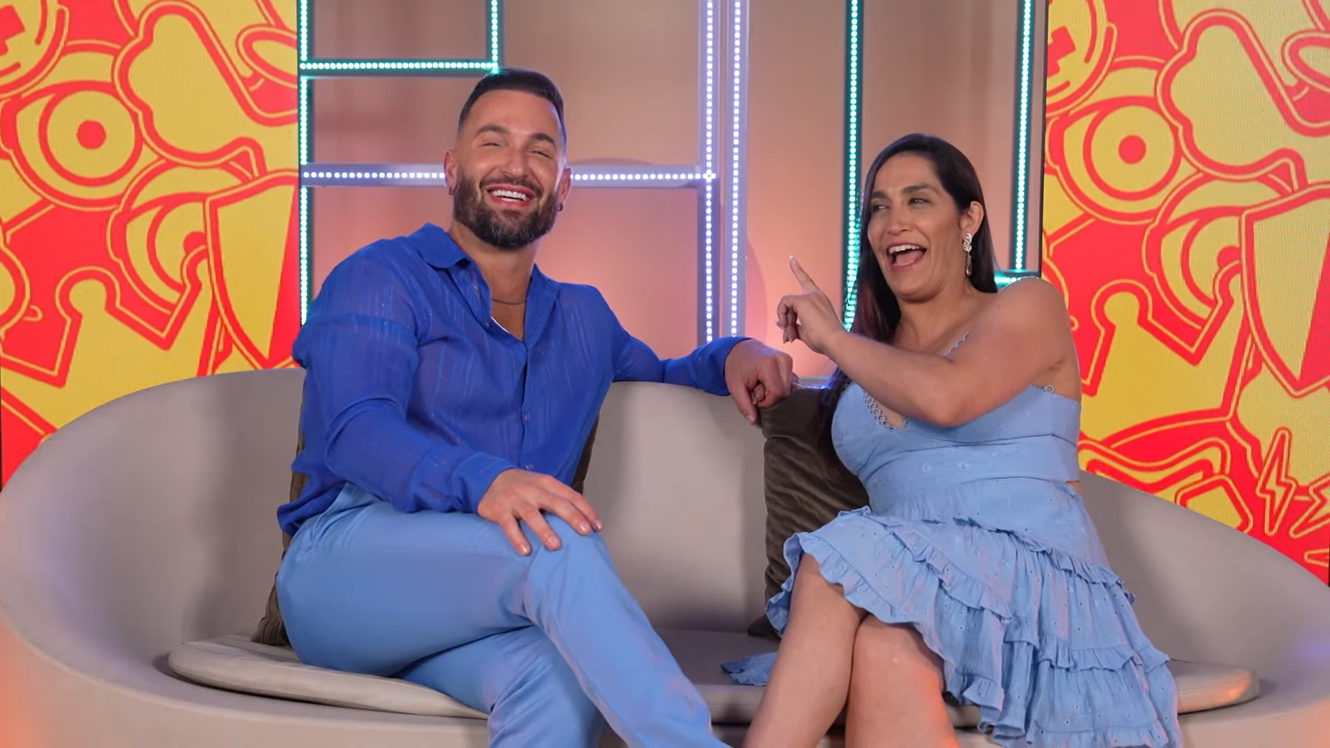 Daniele Hypólito e Diego no BBB 25