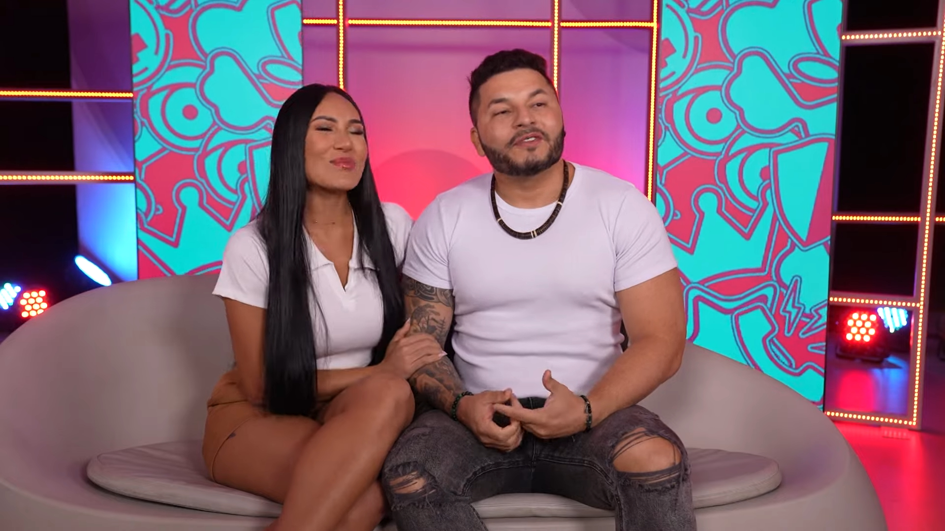 Arleane e Marcelo no BBB 25 (Foto: Reprodução/ YouTube)