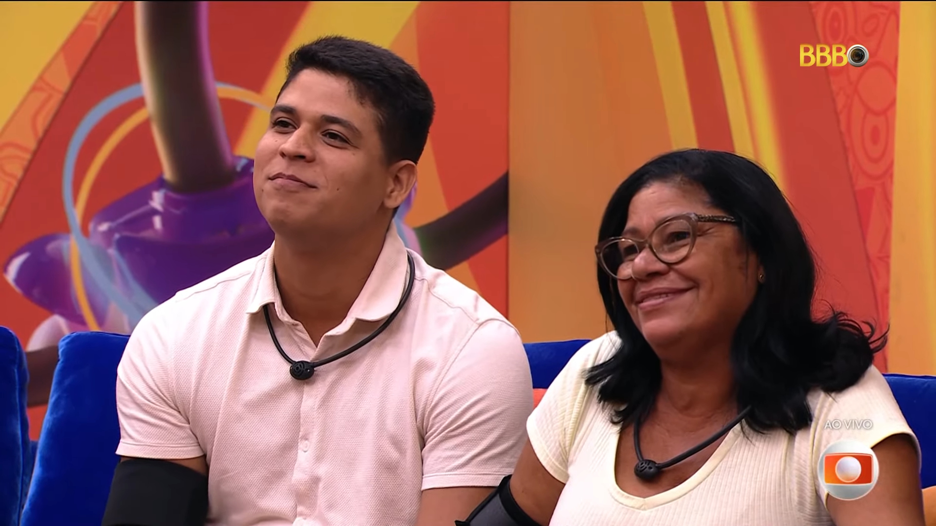 Guilherme do BBB 25 entrou com a sogra (Foto: Reprodução/ Globoplay)
