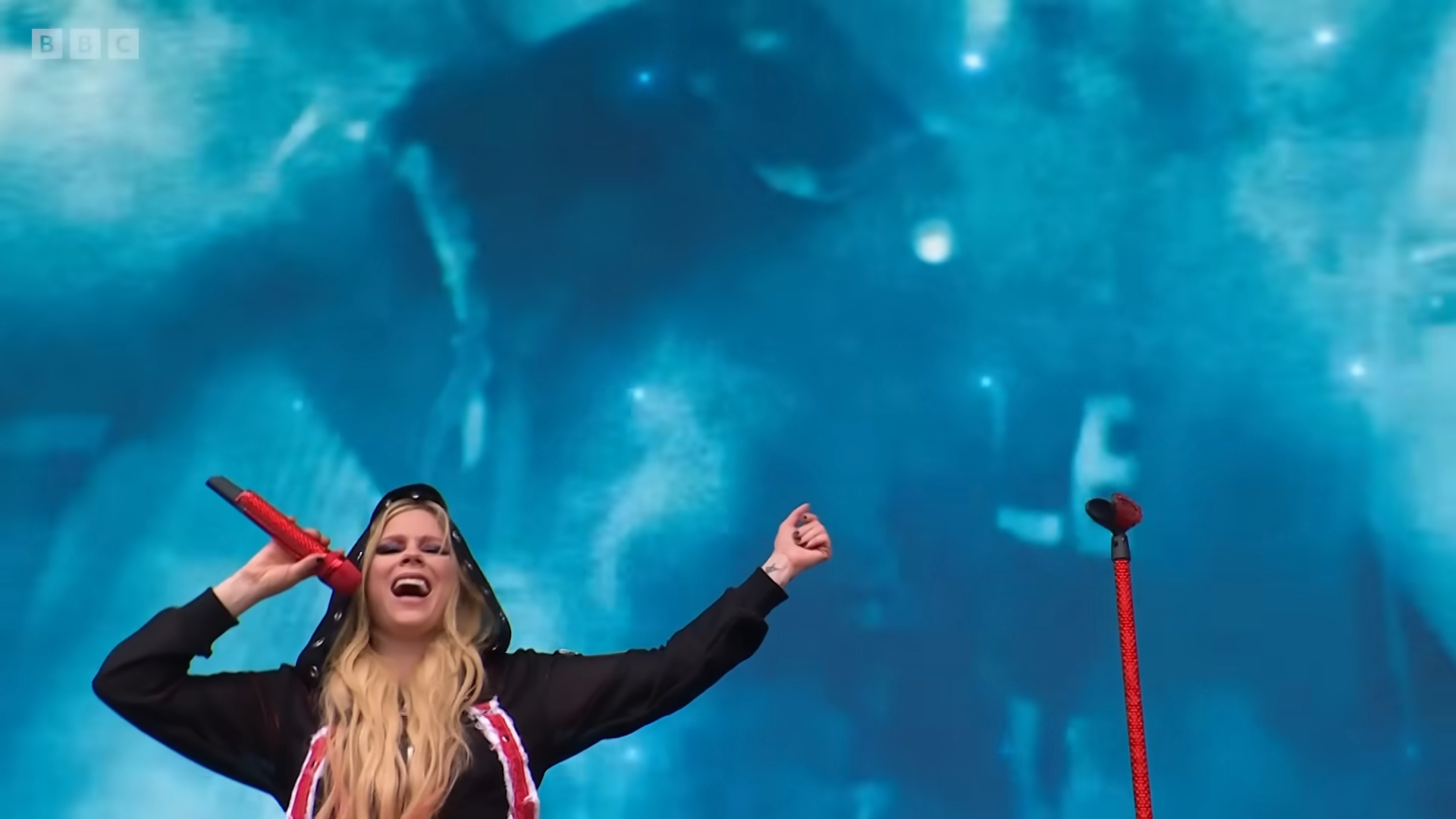 Avril Lavigne em show no Canadá
