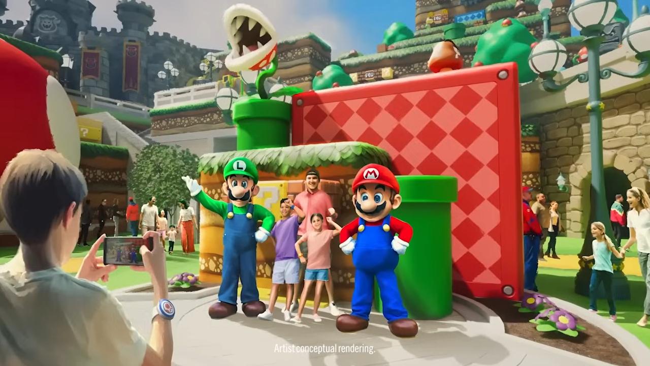 Mundo da Nintendo no Epic Universe da Universal em Orlando (Foto: Reprodução/ YouTube)