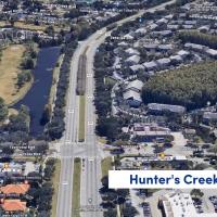 Bairro Hunters Creek em Orlando nos EUA