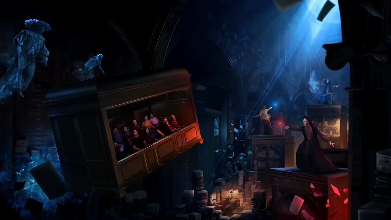 Harry Potter and the Battle at the Ministry Magia Harry Potter no Epic Universe