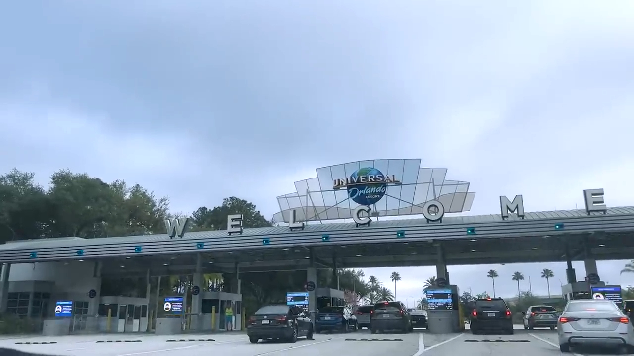 Entrada da Universal em Orlando nos EUA