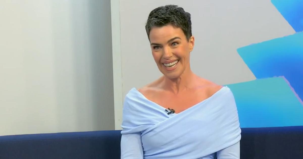 Ana Paula Arósio em entrevista em 2025 para podcast da Globo