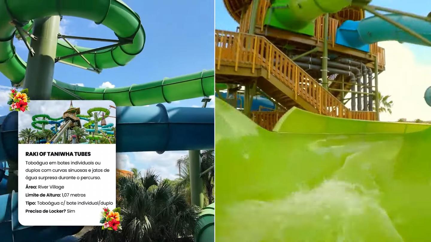 Melhores atrações do Volcano Bay parque aquático da Universal em Orlando