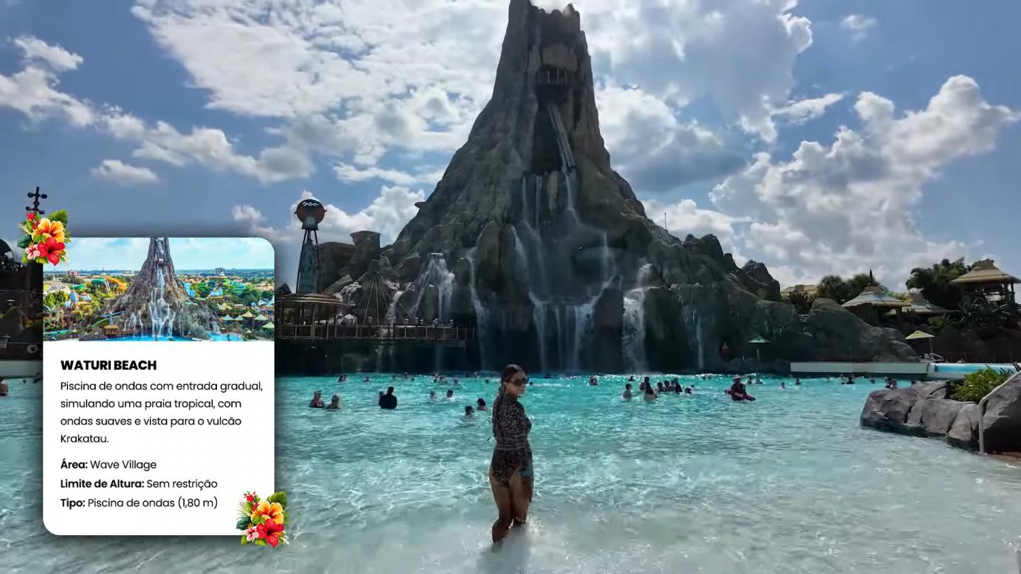 Melhores atrações do Volcano Bay parque aquático da Universal em Orlando