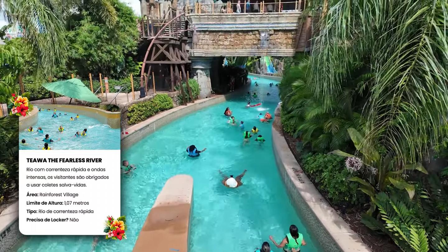 Melhores atrações do Volcano Bay parque aquático da Universal em Orlando