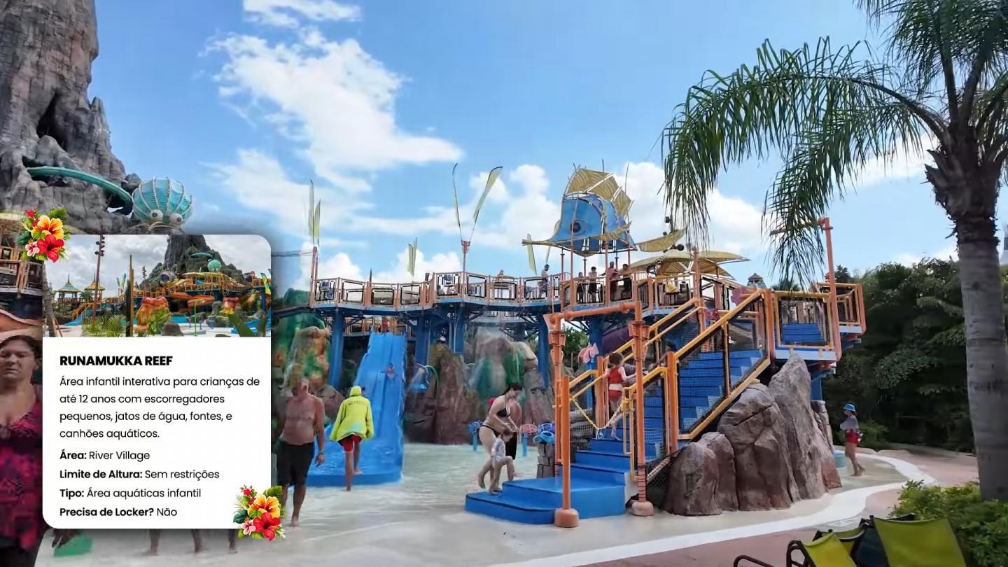 Melhores atrações do Volcano Bay parque aquático da Universal em Orlando