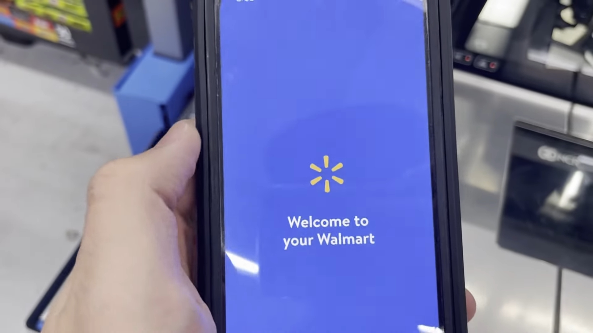 Aplicativo do Walmart em Orlando nos EUA