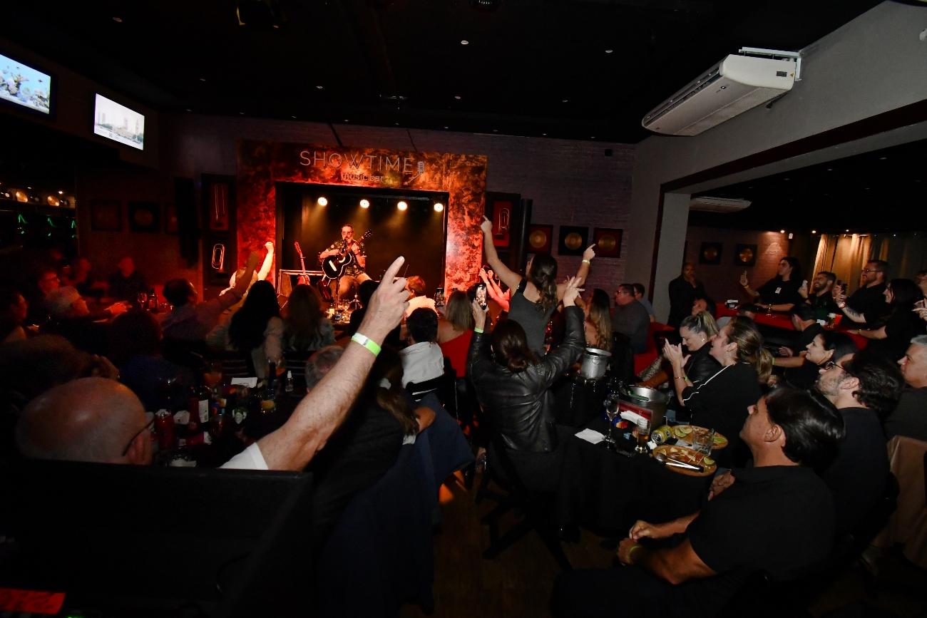 Show do Lobão no Showtime Music Bar em SJC