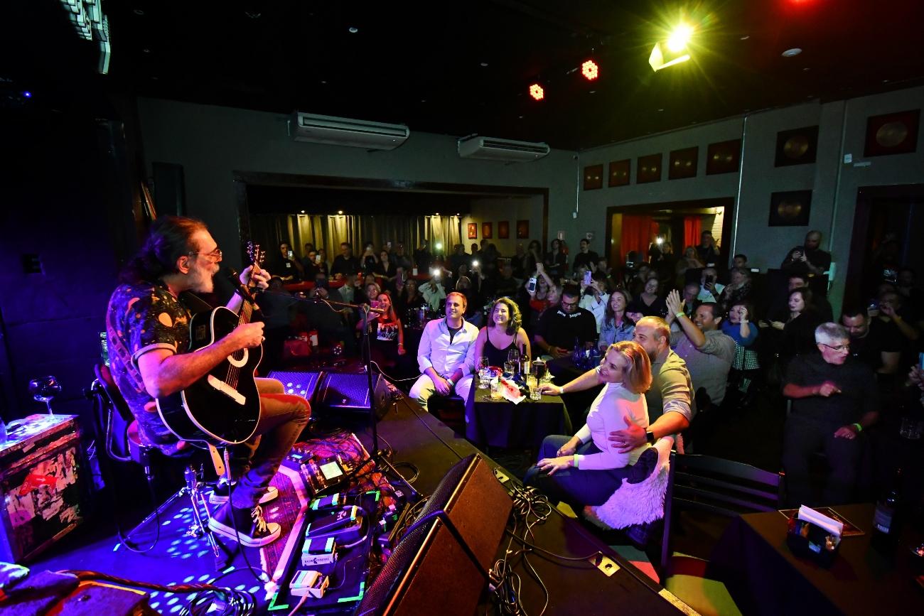 Show do Lobão no Showtime Music Bar em SJC