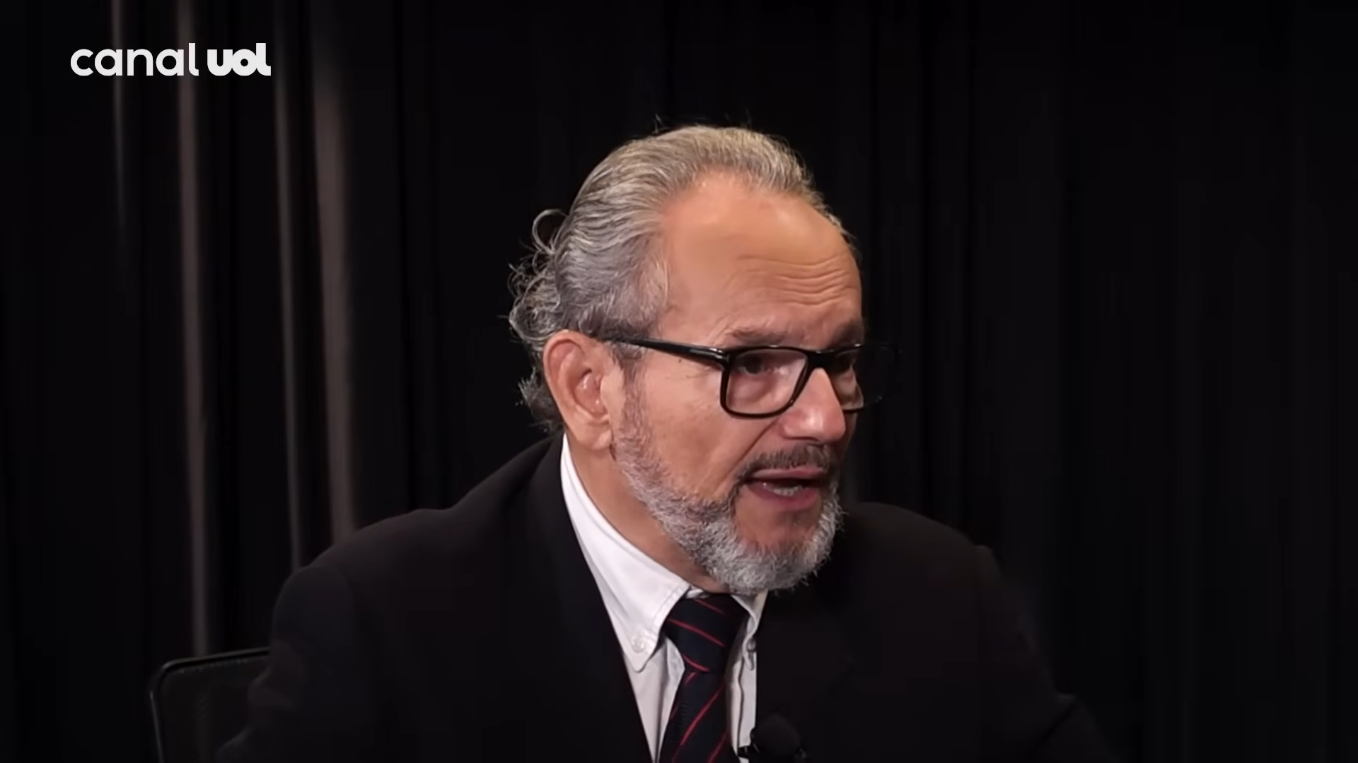 Ernesto Paglia em entrevista para Tabet (Foto: Reprodução/ UOL)