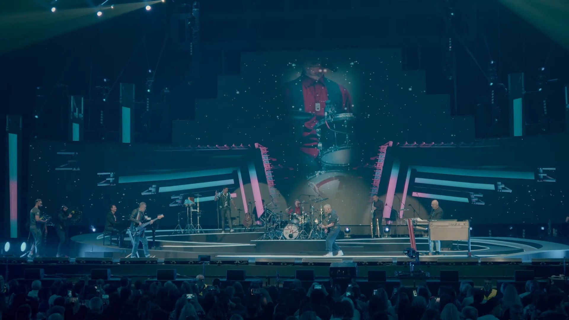 Show da banda Roupa Nova (Foto: Reprodução/ YouTube)