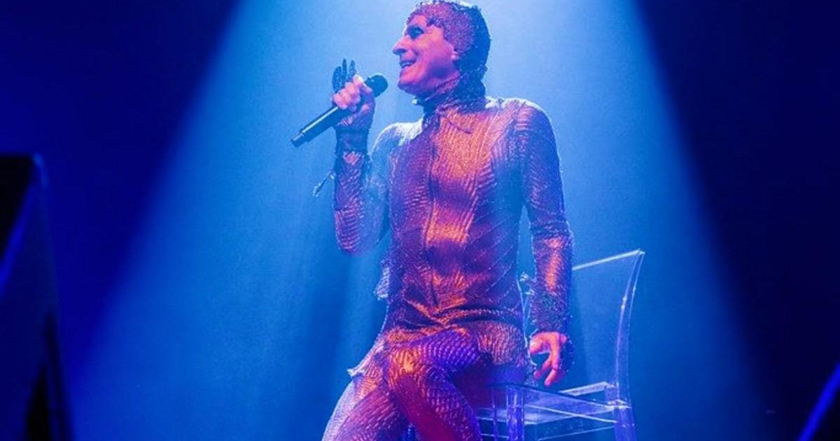 Ney Matogrosso em fotos de shows