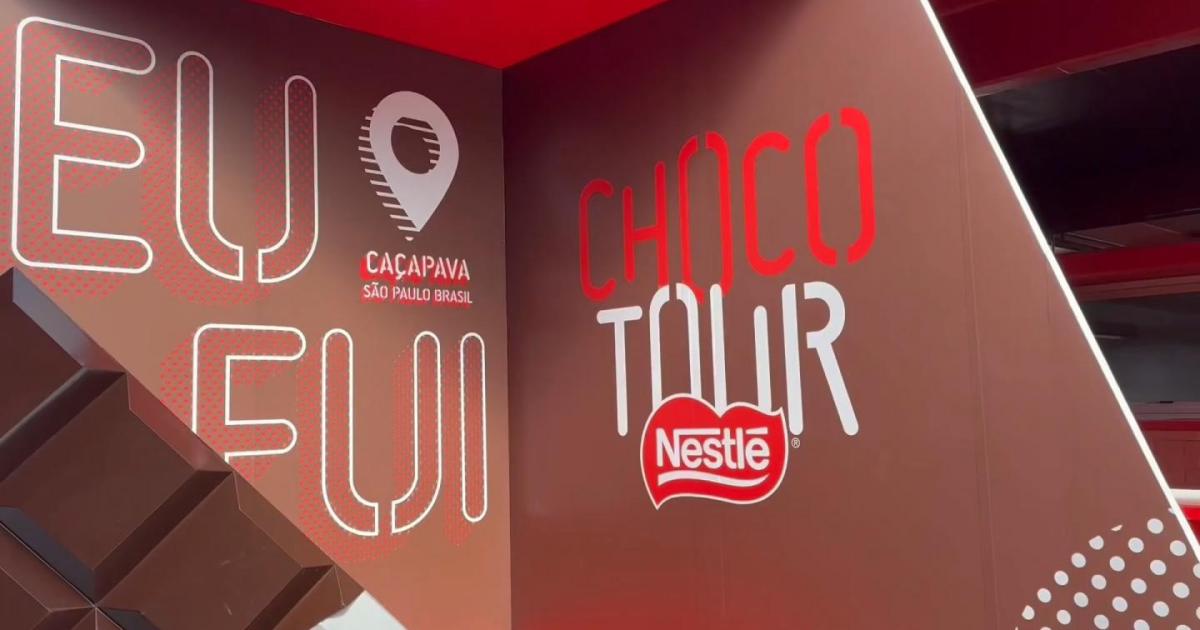 Fábrica da Nestlé em Caçapava. Passeio Chocotour