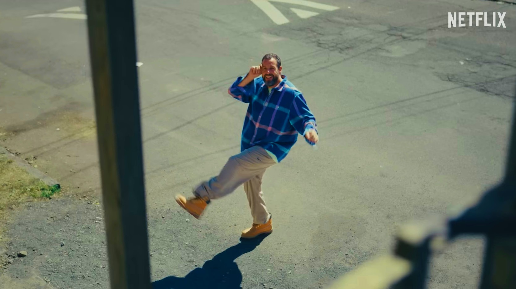 Adam Sandler no filme Um Maluco no Golfe 2 (Foto: Reprodução/ YouTube)