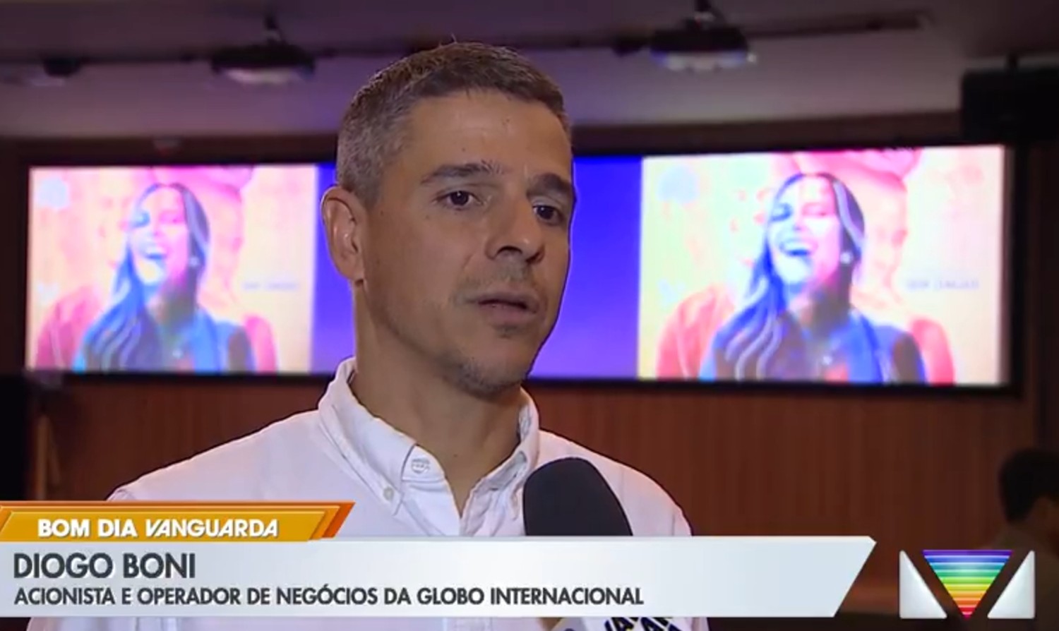 Diogo Boni é filho de Boni (Foto: Reprodução/ Globoplay)