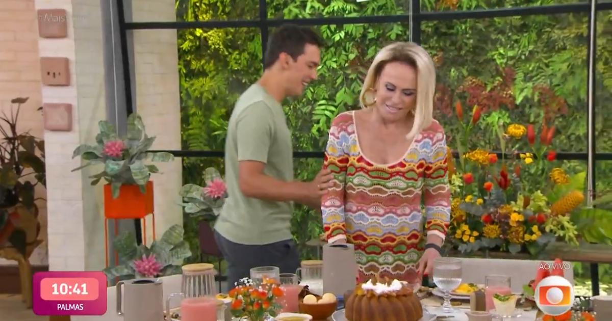 Alessandro Jodar e Ana Maria Braga coitada