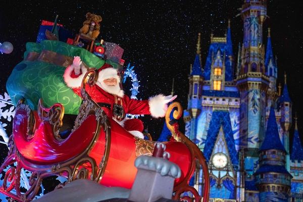 Magia do Natal nos Parques da Disney de Orlando nos EUA