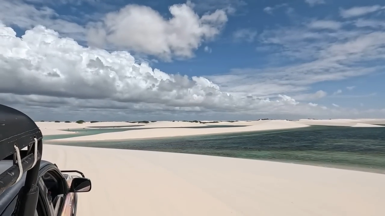 Você desembarcou em São Luís do Maranhão. E embarcou em viagem para Santo Amaro antes de conhecer os Lençóis Maranhenses