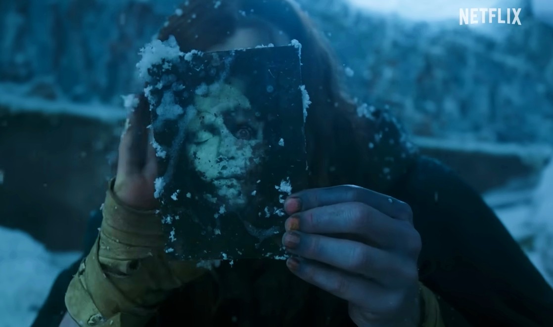 Cena do filme Frankenstein da Netflix
