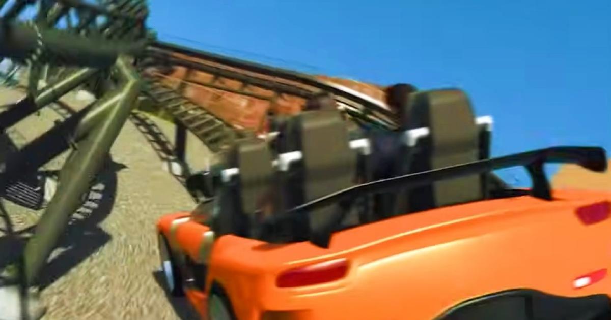 Montanha-russa Fast e Furious: Hollywood Drift na Universal