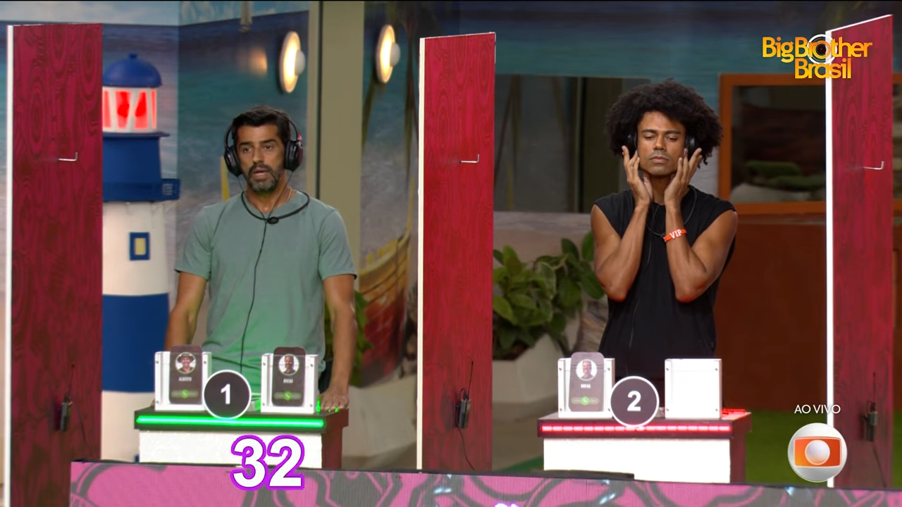 Alberto Cowboy no Paredão Falso do BBB 26