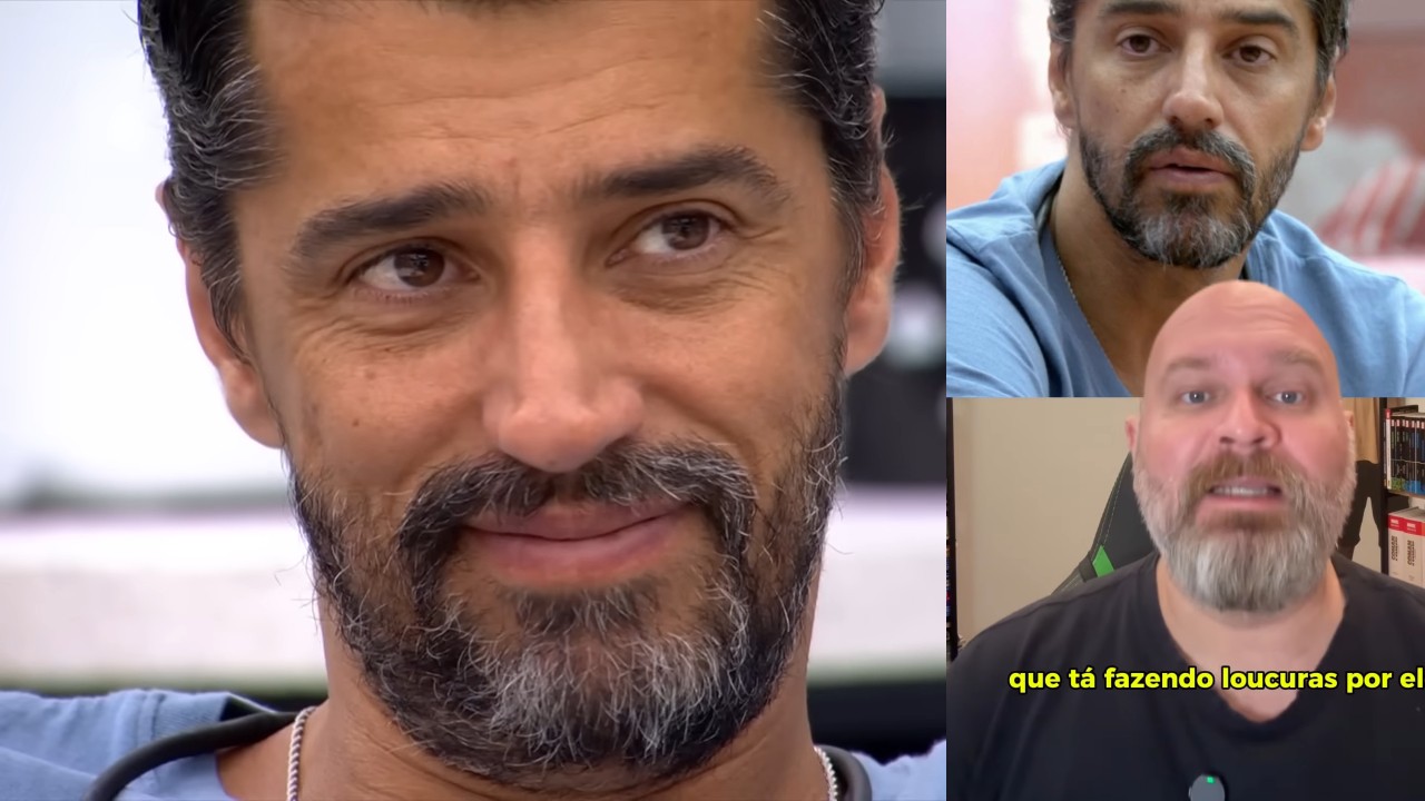 Questionamento destaca vontade do jogador de vencer o BBB26. Porém ele se esquece de entrar para a história do reality