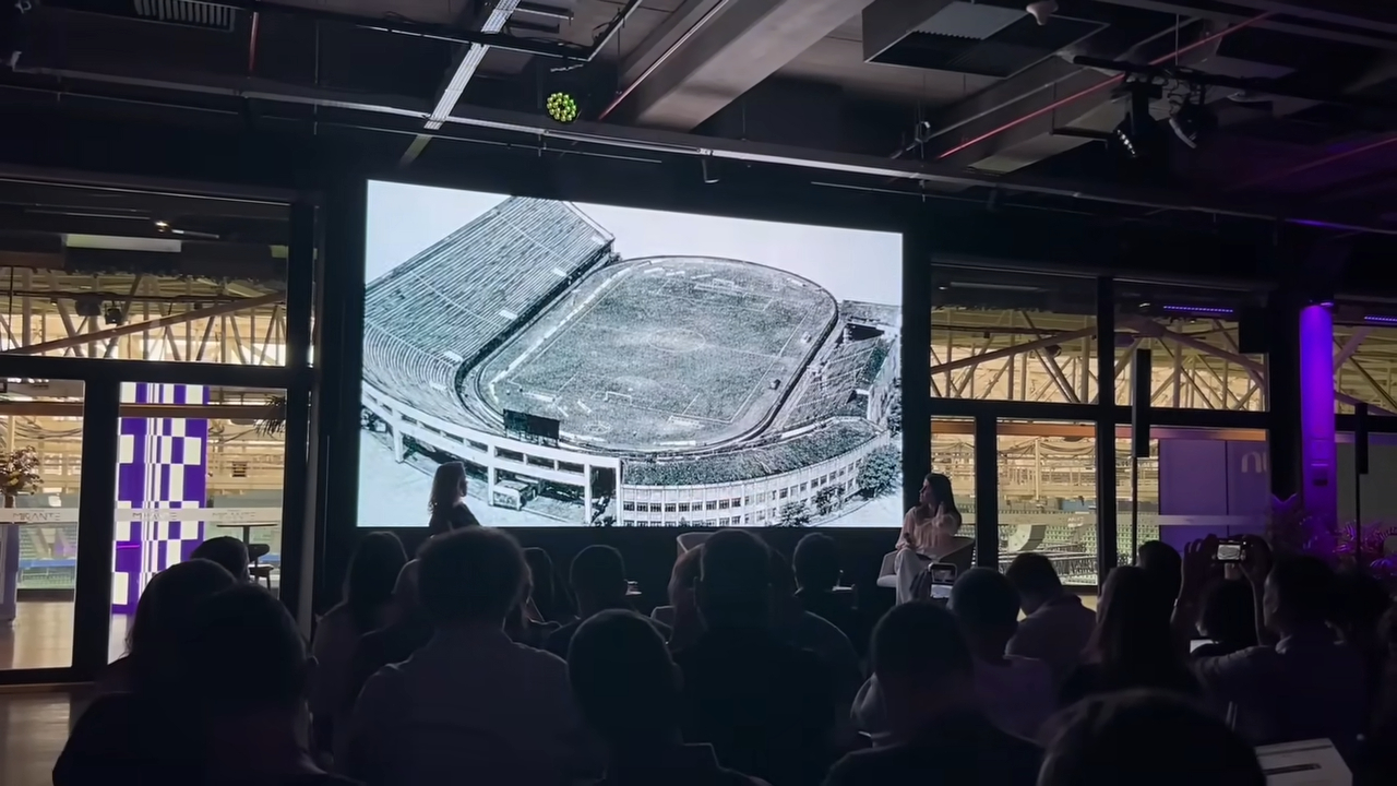 Estádio do Palmeiras com Nubank