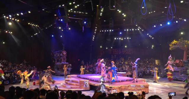 Show do Rei Leão na Disney (Foto: Reprodução / Youtube)