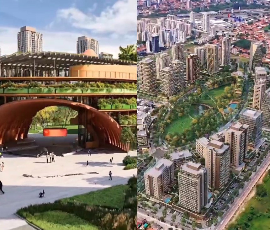 Terreno das Vaquinhas como vai ficar
