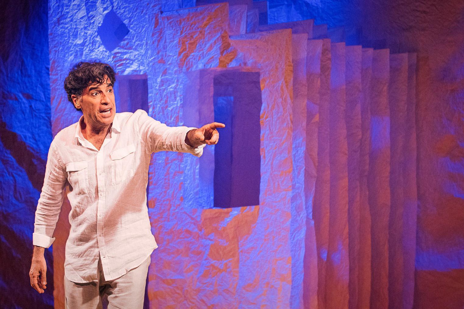 Paulo Betti no teatro em Jacareí