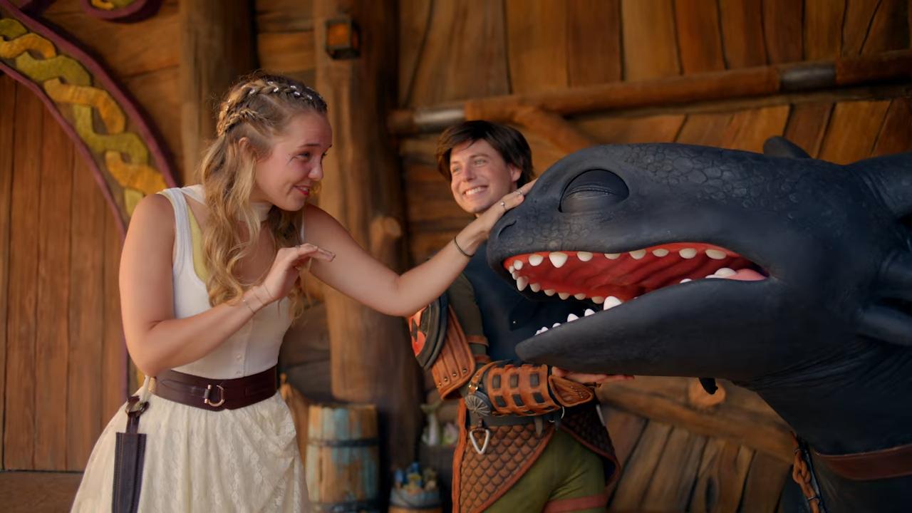 Cenas do Epic Universe em Orlando