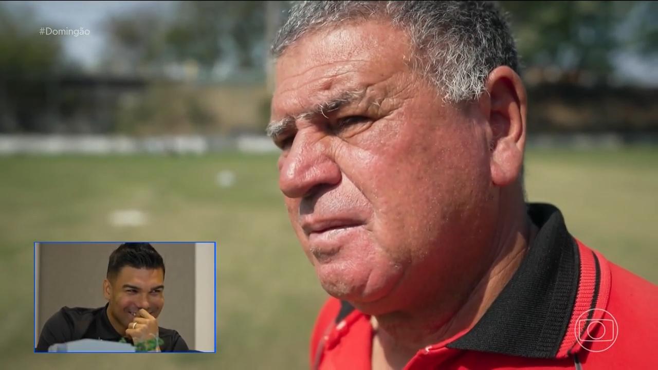 Família do jogador Casemiro, do Brasil, em São José dos Campos