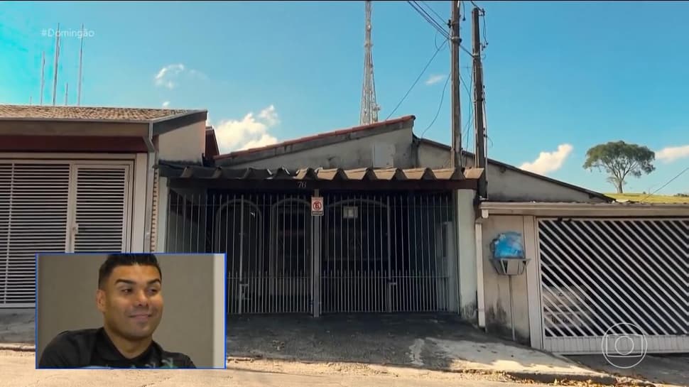 Família do jogador Casemiro, do Brasil, em São José dos Campos