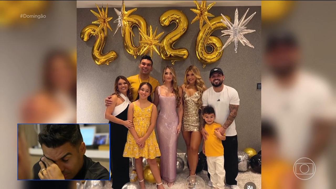 Família do jogador Casemiro, do Brasil, em São José dos Campos