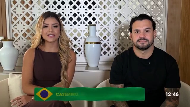 A irmã e o irmão de Casemiro em São José