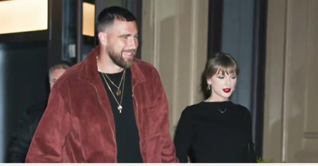 Taylor Swift e Travis Kelce (Foto: Reprodução / Youtube)