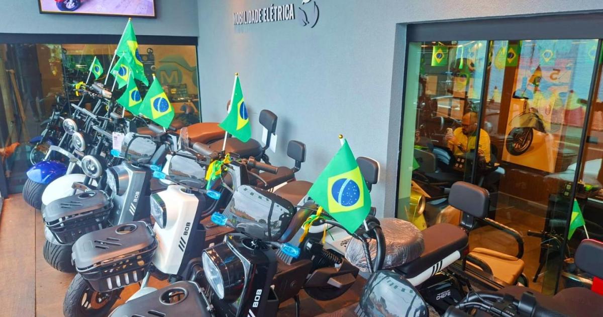 Motos elétricas da Moto Chefe em São José dos Campos