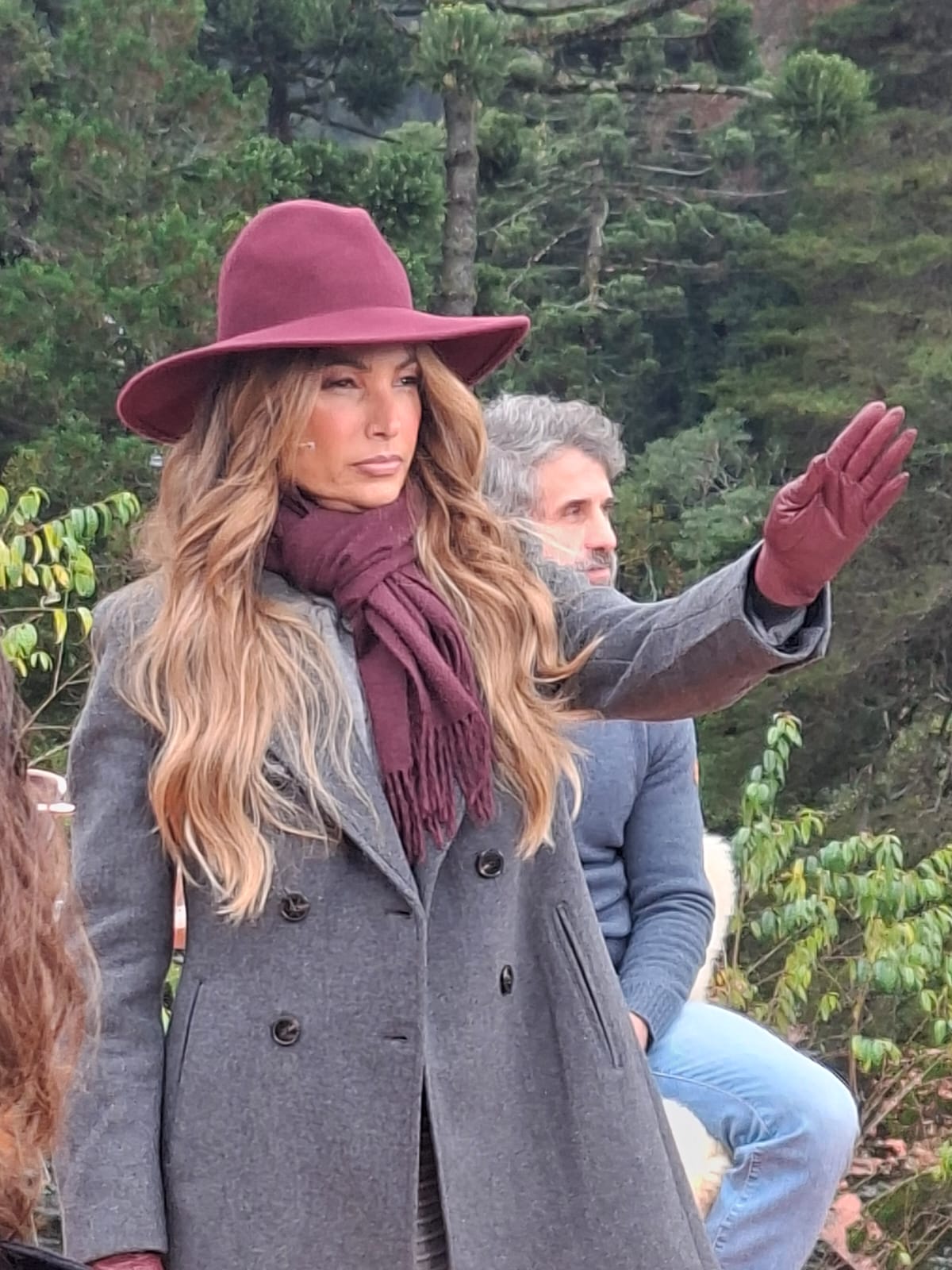 Patricia Poeta grava Encontro em Campos do Jordão