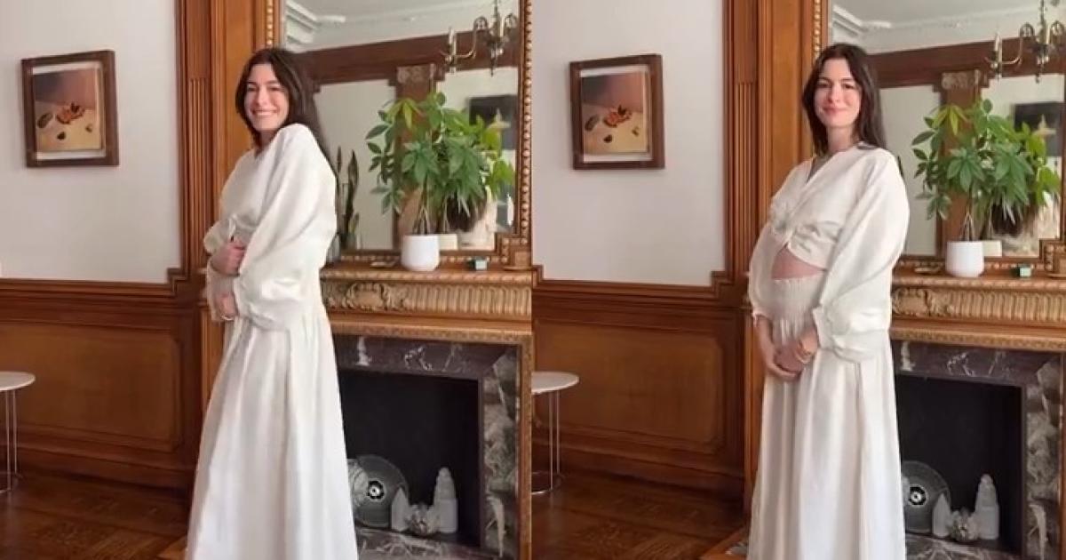 Anne Hathaway grávida aos 43 anos de idade
