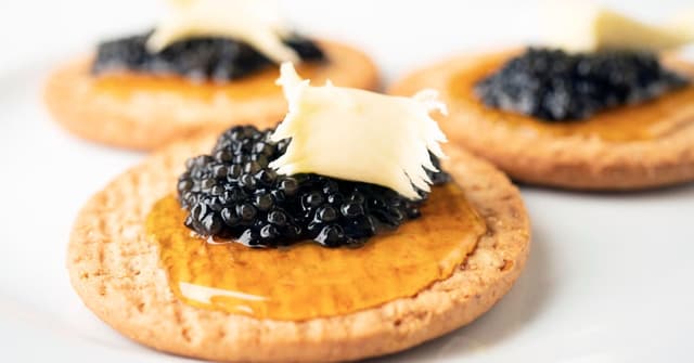 Caviar alimento exclusivo