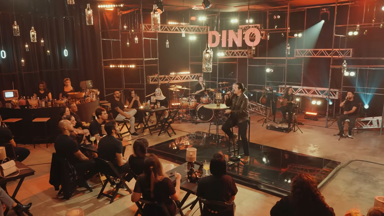 Dino Fonseca durante show