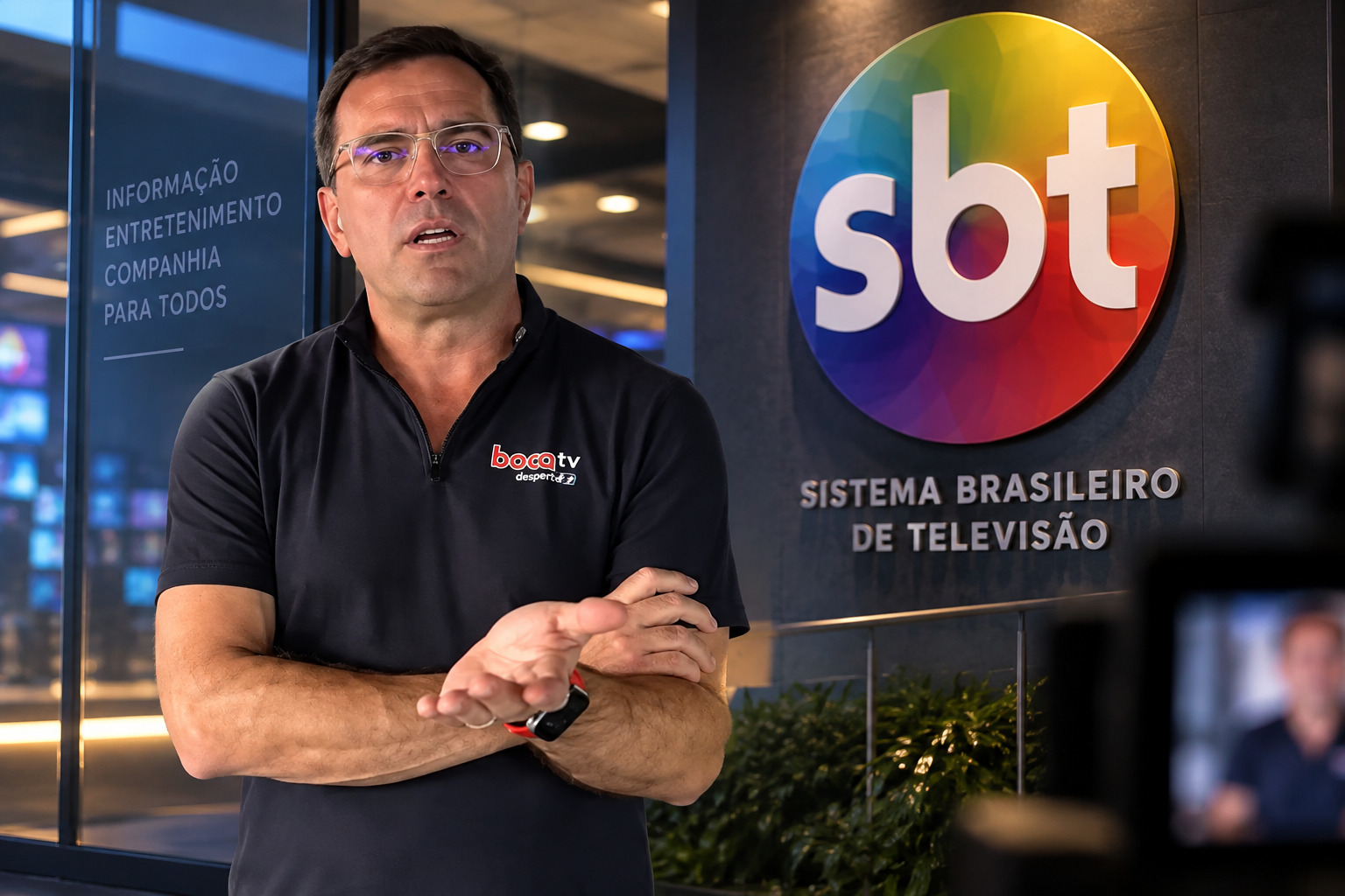 Rodrigo Bocardi deixou o SBT