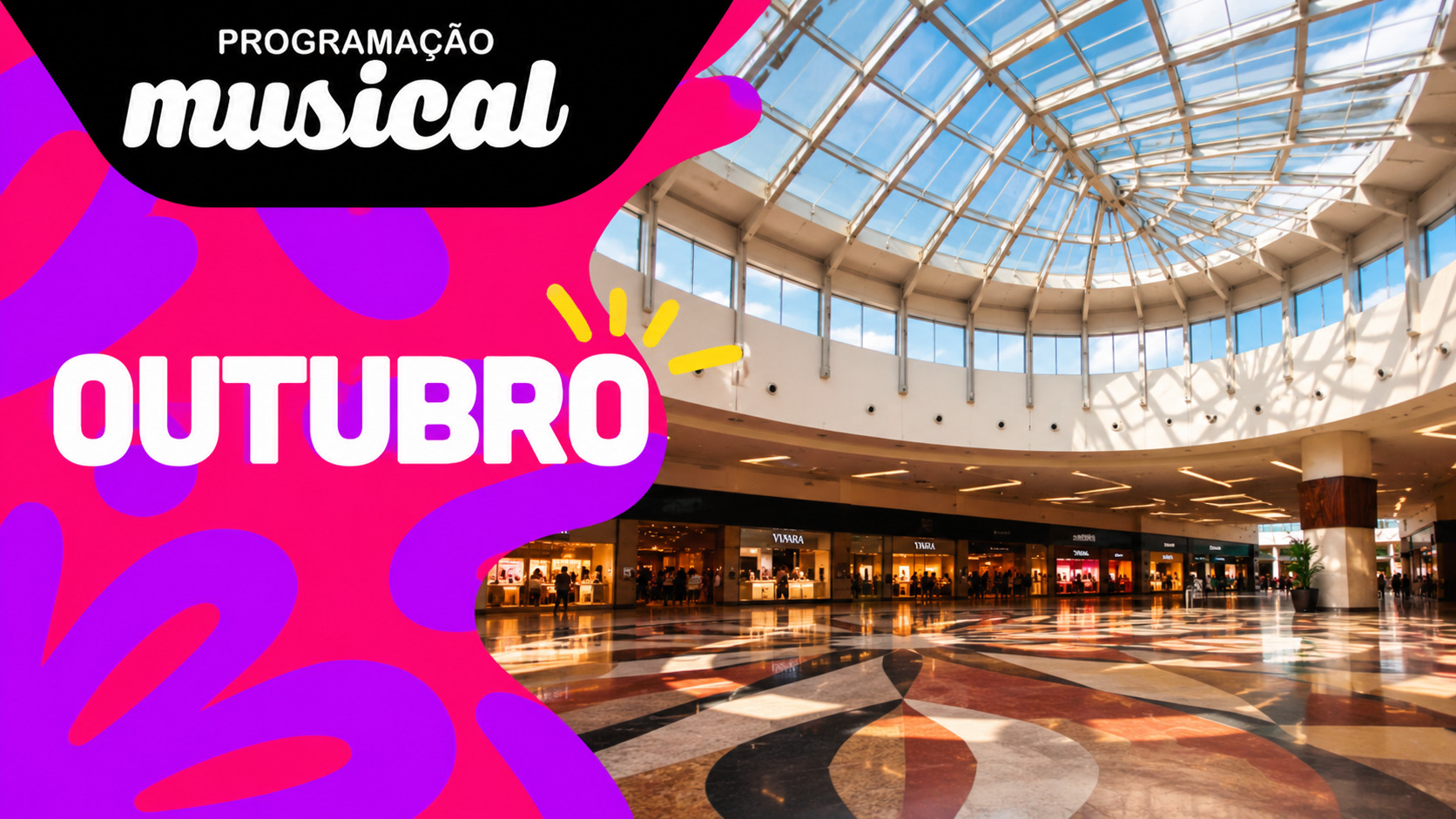 Outubro musical no Vale Sul Shopping (Foto: Reprodução / Youtube)