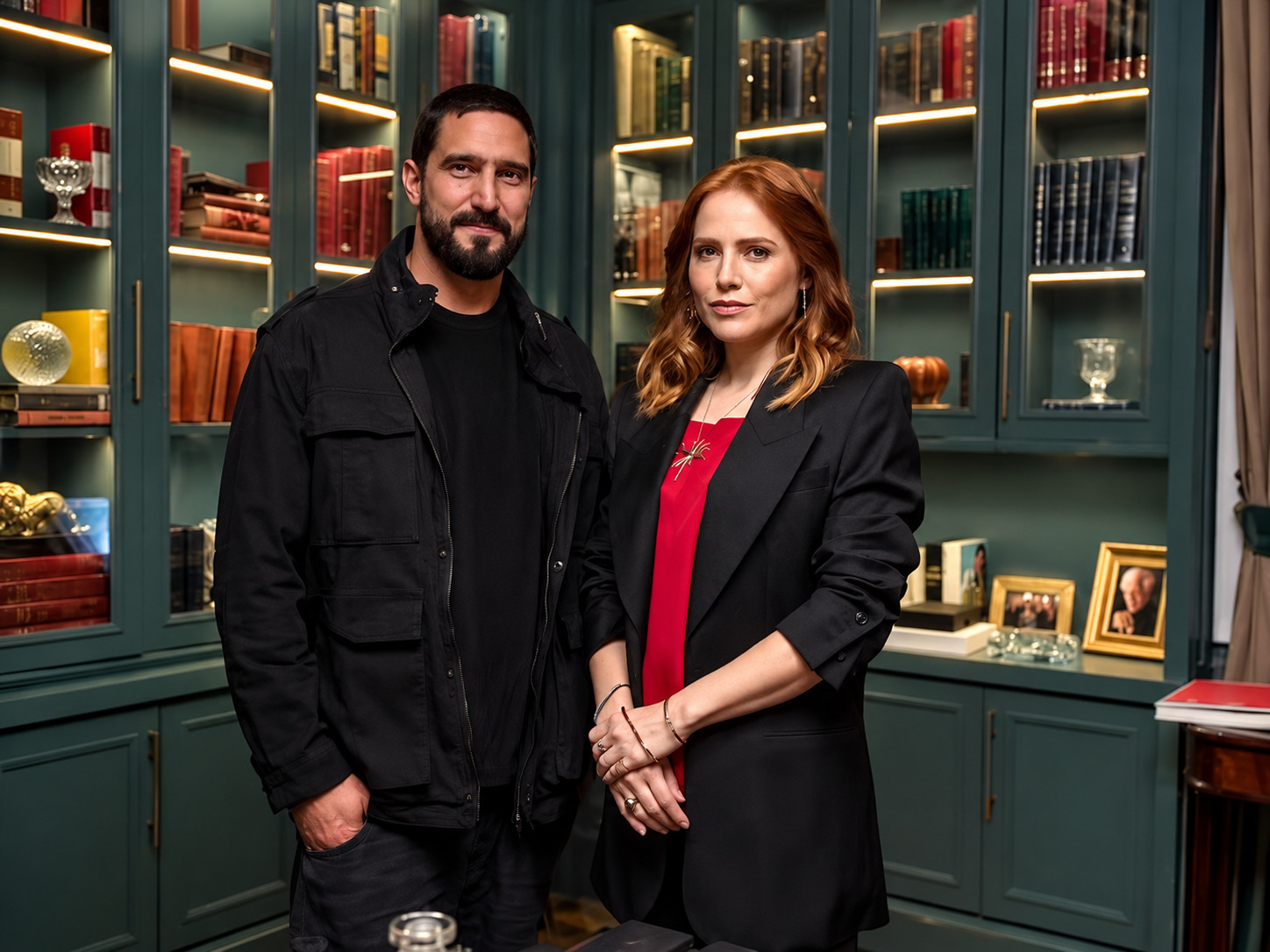 Cena com Adriana e Heitor em Quem Ama Cuida