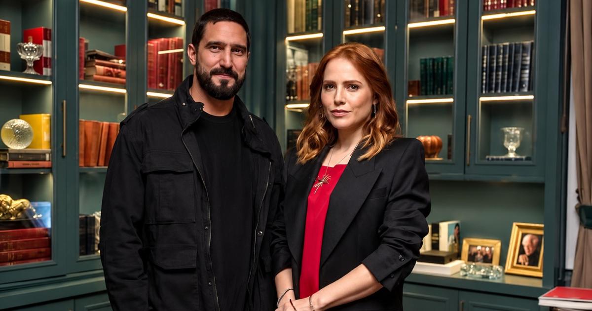 Cena com Adriana e Heitor em Quem Ama Cuida (Foto: Globoplay)